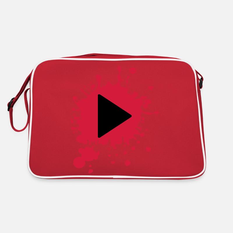 Play - Player - Musik Retro Tasche