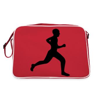 Coureur - Sac Retro - rouge/blanc - Dos