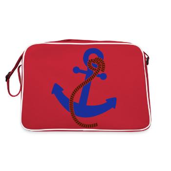 Anchor Logo - Sac Retro - rouge/blanc - Dos