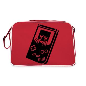 Game Boy avec créature - Sac Retro - rouge/blanc - Dos