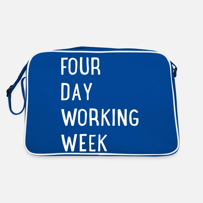 Four Day Working Week Retro Bag