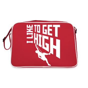 like to get high - Retro Bag - red/white - Back