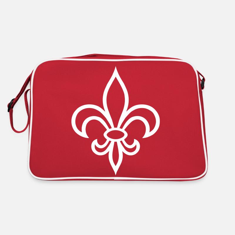 Lys royal français Sac Retro