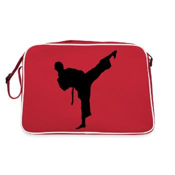 taekwondo_10 - Sac Retro - rouge/blanc - Dos