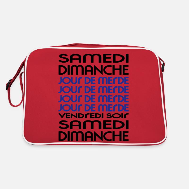 Week - Semaine - Shit Day (2c) Sac Retro