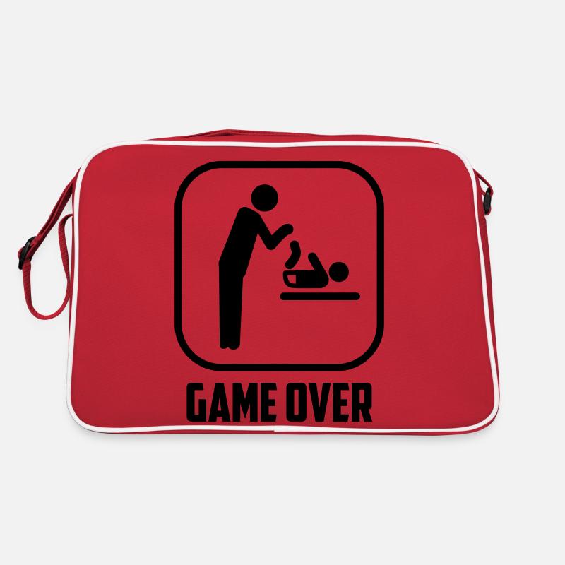 game over Retro Tasche