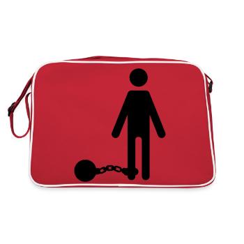 ball chains - Retro Bag - red/white - Back