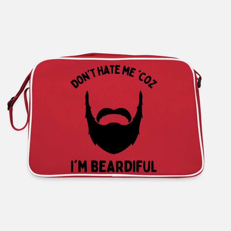 Beard Man Retro Bag