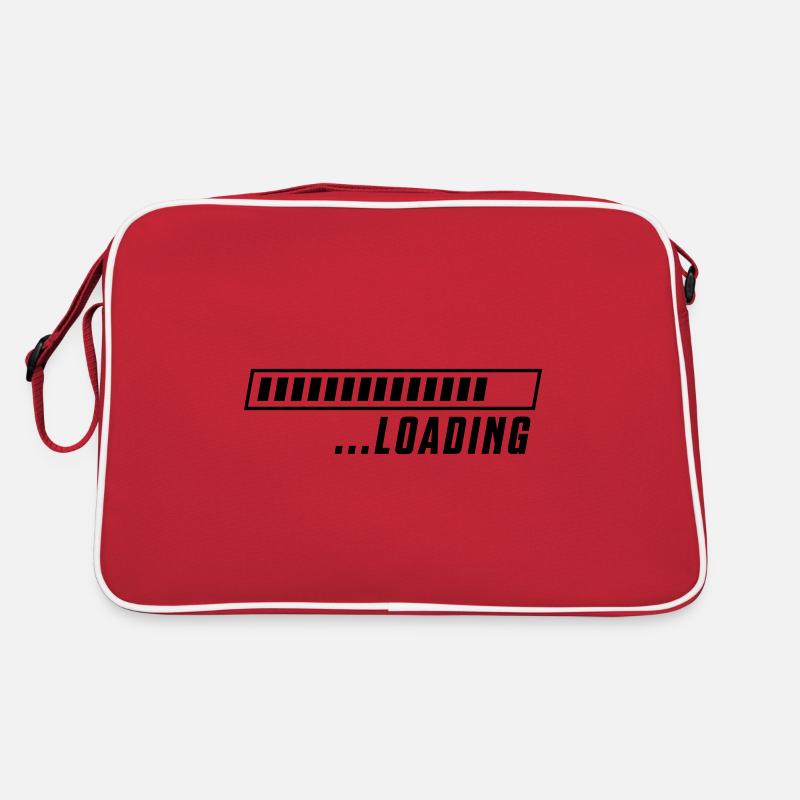 loading ladebalken Retro Tasche