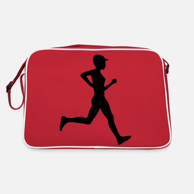 course a pied Sac Retro