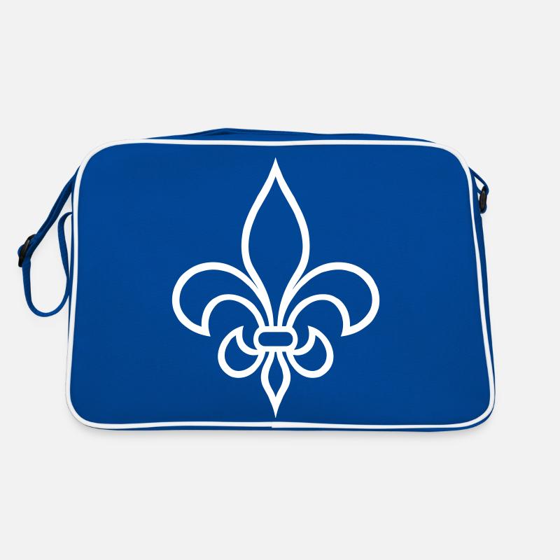 Logo de lys Français simple Sac Retro