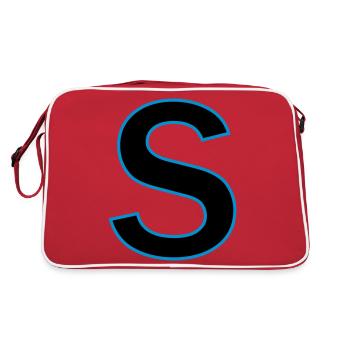 le vecteur lettre de - Sac Retro - rouge/blanc - Dos