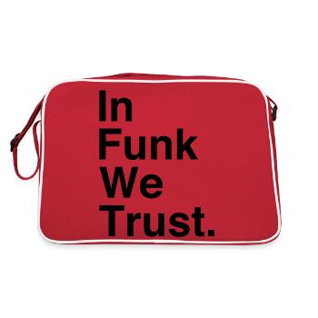 Dans Funk We Trust - Sac Retro - rouge/blanc - Dos