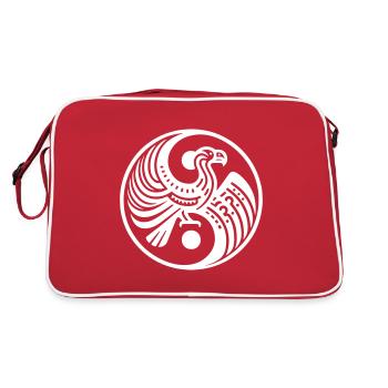 Tao Andean Condor - Ying Yang - Retro Bag - red/white - Back