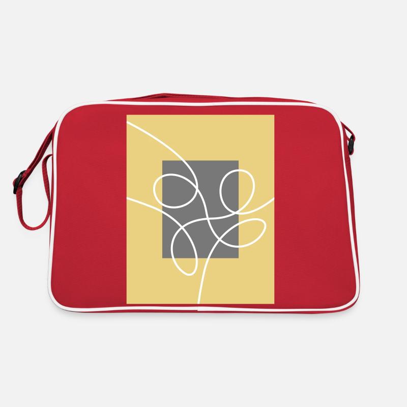 Abstract Design Retro Bag