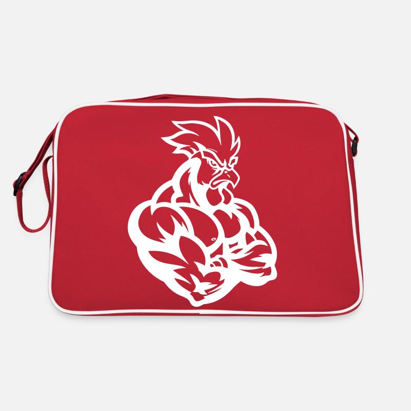 Coq Bande Dessinée Sac Retro