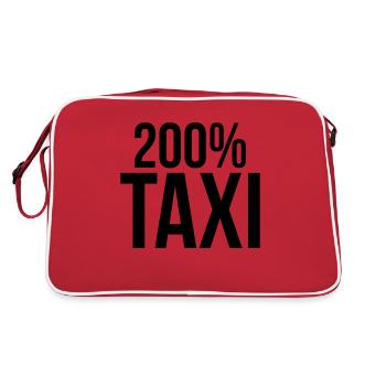 200% Taxi - Sac Retro - rouge/blanc - Dos