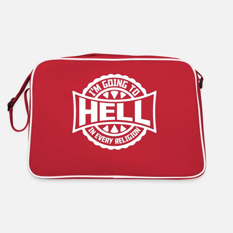 in going to hell Retro Bag