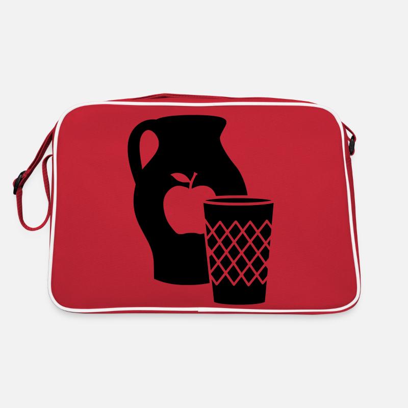 Bembel und Geripptes Retro Tasche