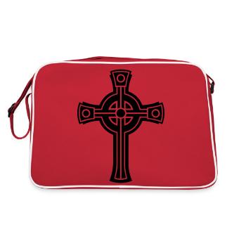Croix celtique 02.0 - Sac Retro - rouge/blanc - Dos