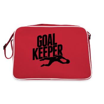 goalkeeper - Retro Bag - red/white - Back