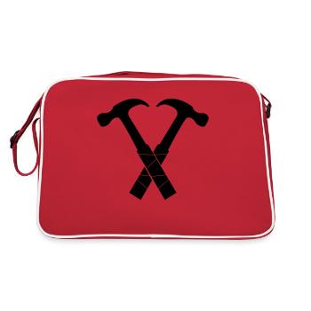 Hammer - Retro Bag - red/white - Back