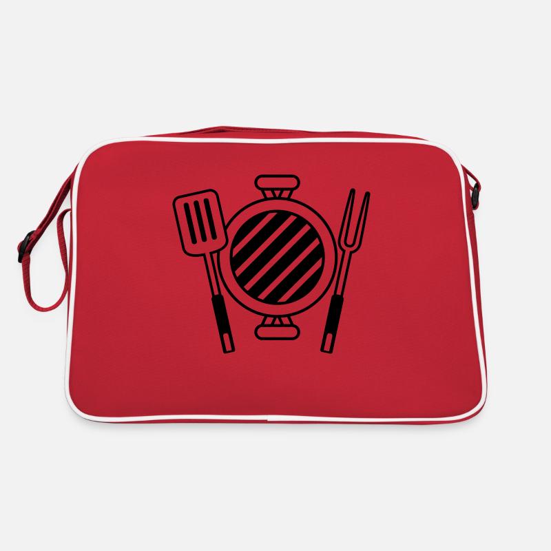 Coal Grill BBQ Grill Master Barbecue Retro Bag