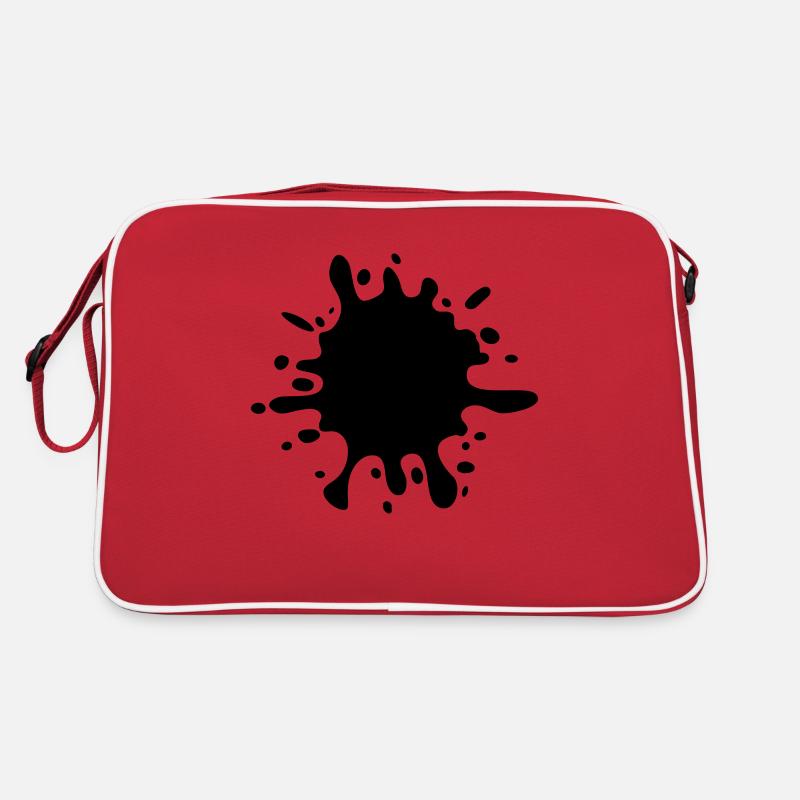Farbklecks Retro Tasche