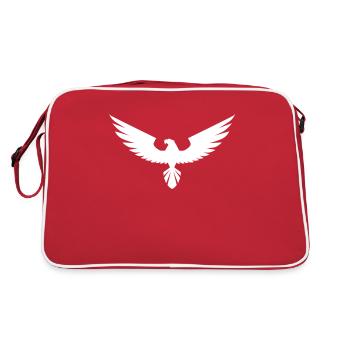 hawk - Retro Bag - red/white - Back