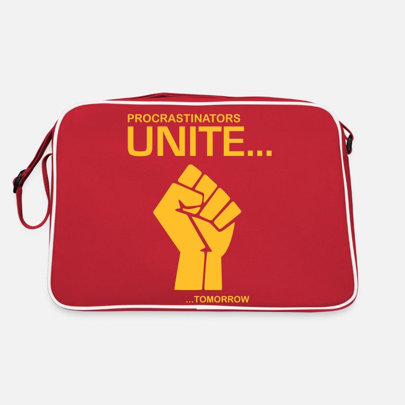 Procratinators Unite Sac Retro