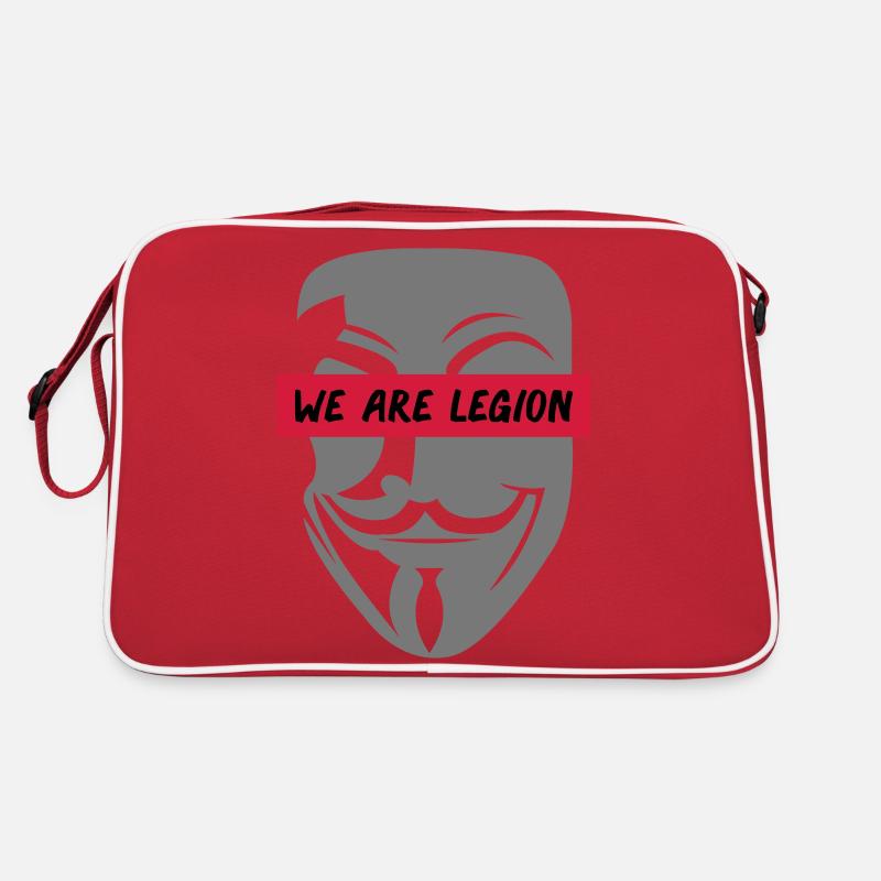 anonymous_we_are_legion_002 Retro Tasche