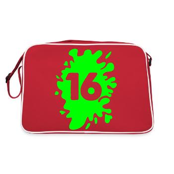 Blob 16 - Sac Retro - rouge/blanc - Dos