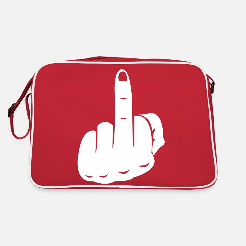 Main du majeur Sac Retro