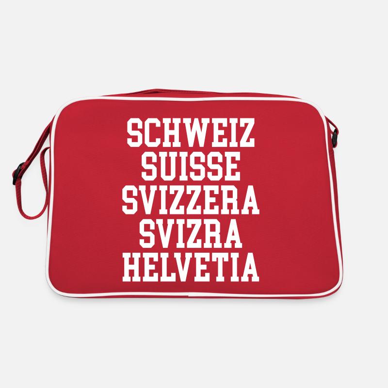 Schweiz Retro Tasche