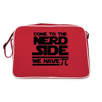 Come to the nerd side - Sac Retro - rouge/blanc - Dos