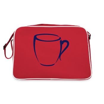 cup - Retro Bag - red/white - Back