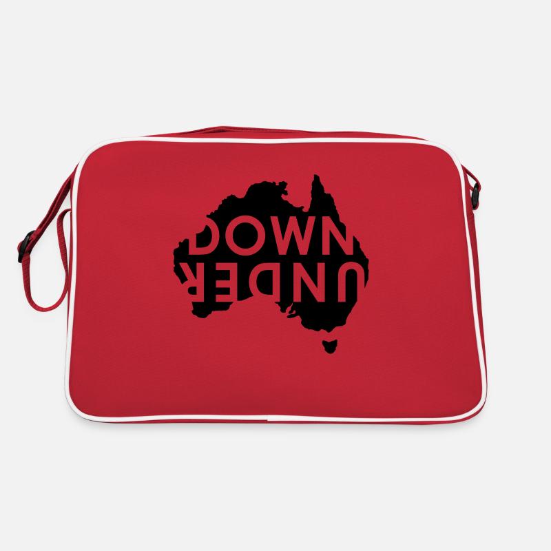 australia Down Under Landmark Australien Retro Tasche