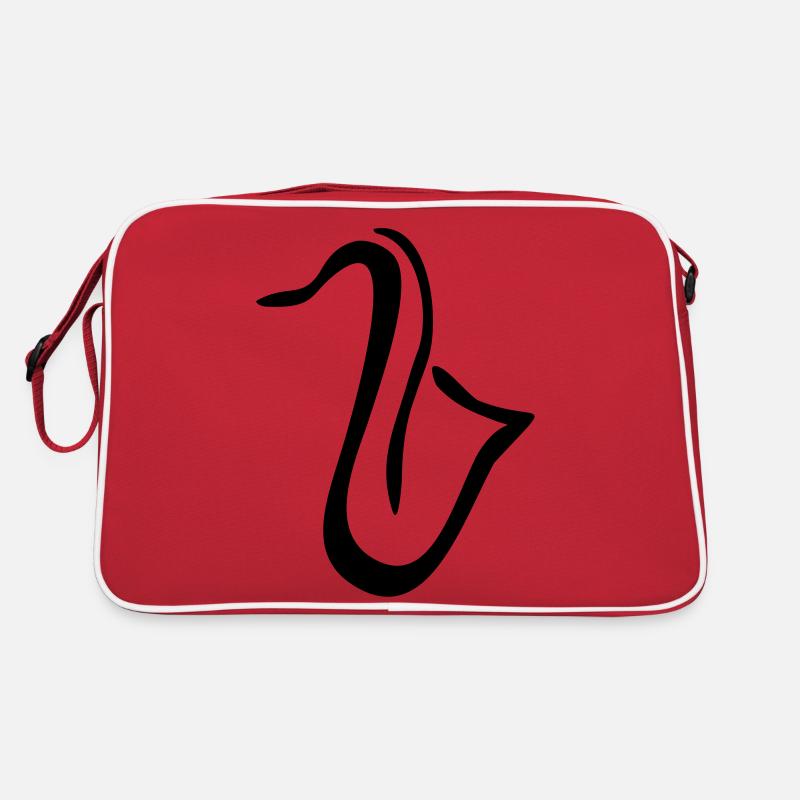 Saxophon Retro Tasche