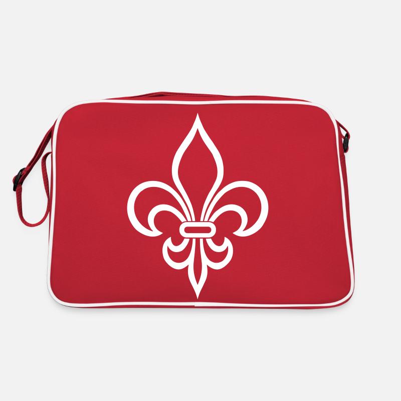 Lys royal français Sac Retro