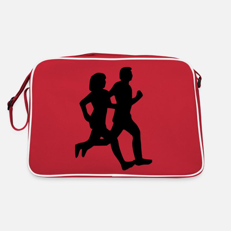 Friedens-Lauf Retro Tasche