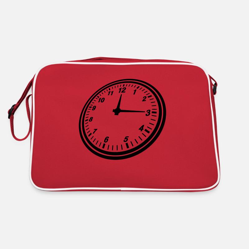 clock_design_yu1 Retro Tasche