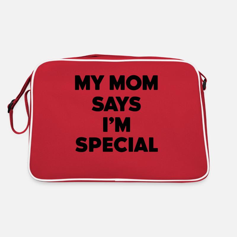 ma mère dit que je suis spécial Sac Retro