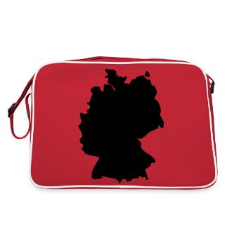 Germany - Sac Retro - rouge/blanc - Dos