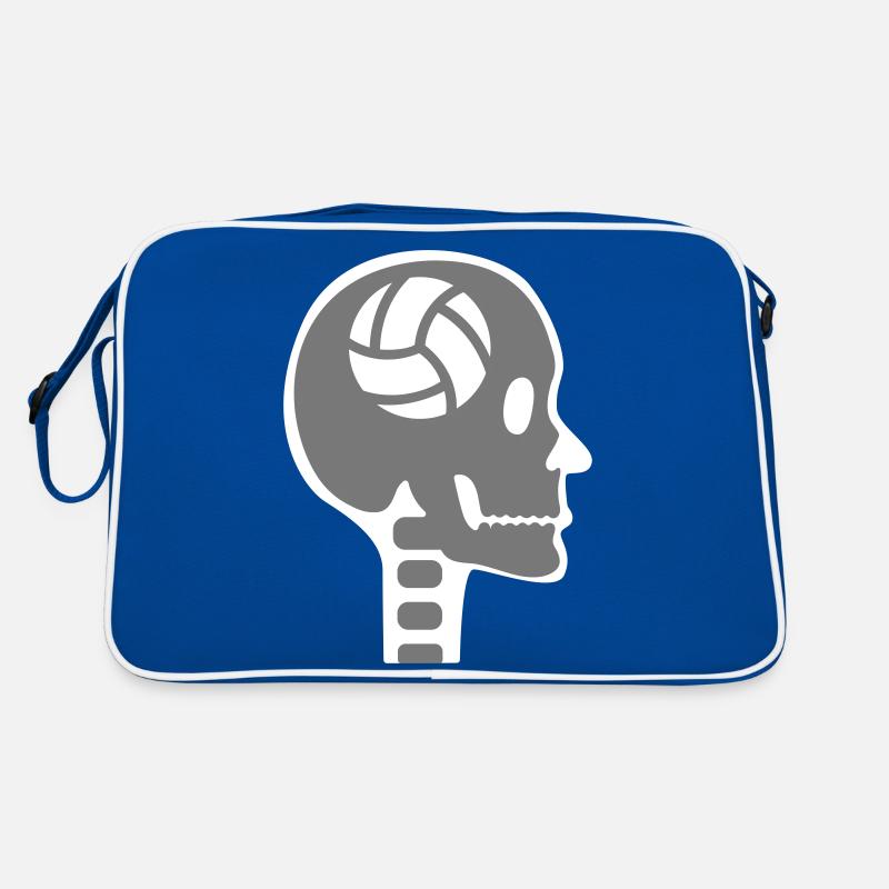Volley-ball dans la tête Sac Retro
