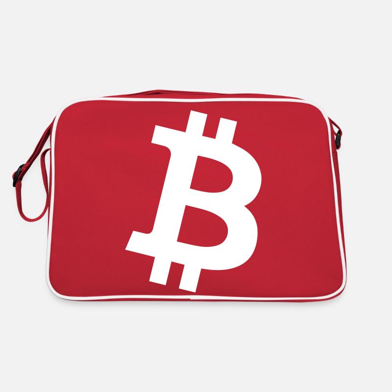 Bitcoin Logo Sac Retro