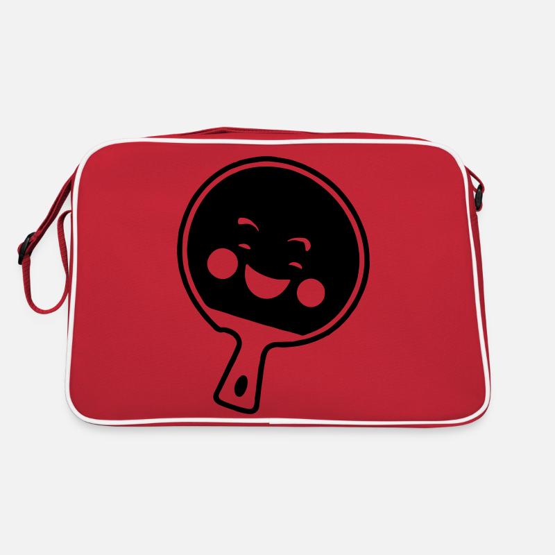 Table tennis racket Tennis racket with face Retro Bag