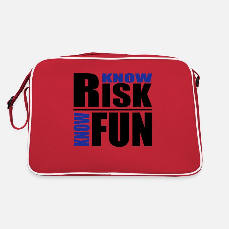 know risk - know fun Retro Tasche
