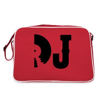 dj - Sac Retro - rouge/blanc - Dos