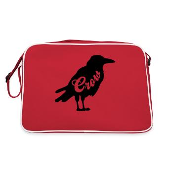 crow - Retro Bag - red/white - Back