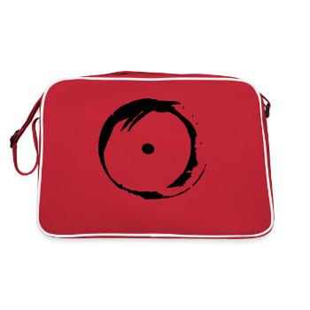 Vintage symbol of truth - Retro Bag - red/white - Back